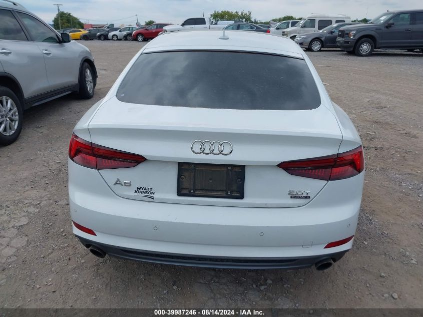 2018 Audi A5 2.0T Premium VIN: WAUENCF50JA084647 Lot: 39987246