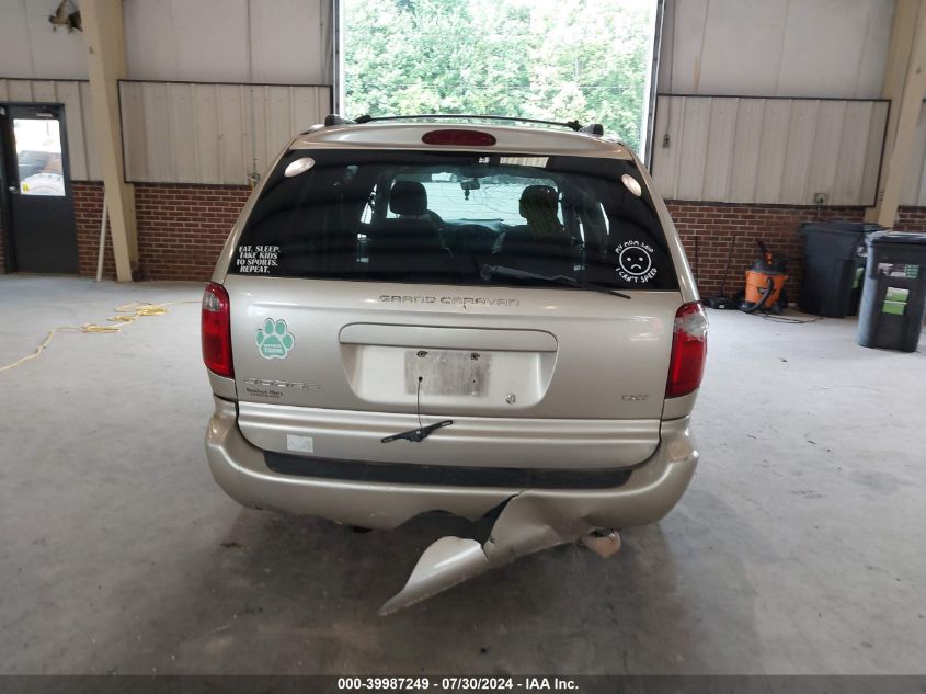 2005 Dodge Grand Caravan Sxt VIN: 2D4GP44L55R221373 Lot: 39987249