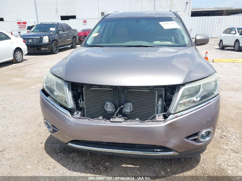 2014 Nissan Pathfinder Sl VIN: 5N1AR2MN1EC646614 Lot: 39987261