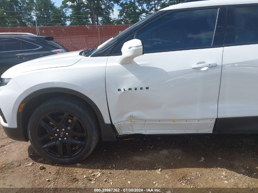 2022 CHEVROLET BLAZER 3LT - 3GNKBDRS6NS143833