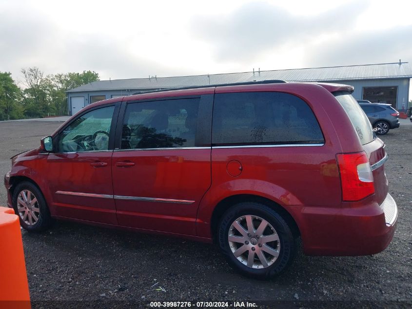 2013 Chrysler Town & Country Touring VIN: 2C4RC1BG6DR737407 Lot: 39987276