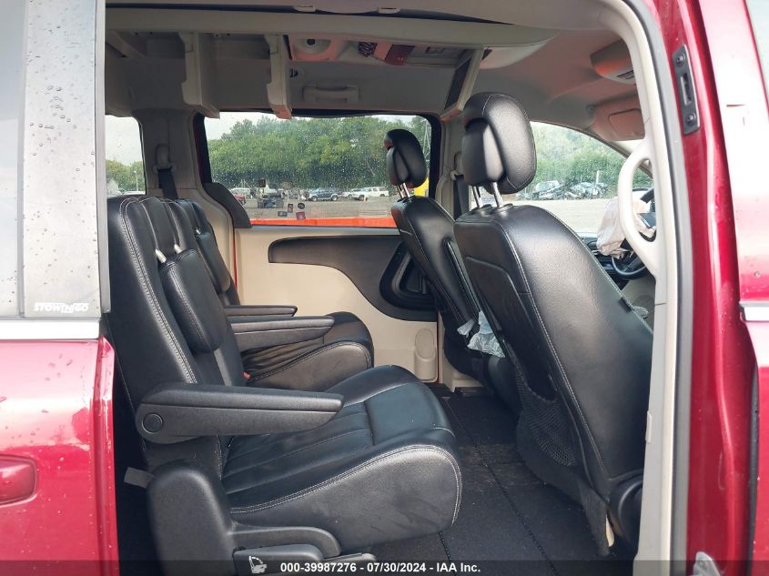 2013 Chrysler Town & Country Touring VIN: 2C4RC1BG6DR737407 Lot: 39987276