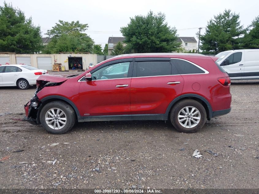 2020 Kia Sorento 2.4L Lx VIN: 5XYPGDA38LG625366 Lot: 39987293