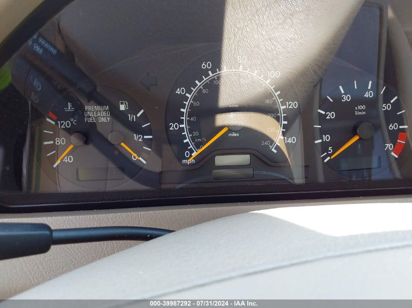 1998 Mercedes-Benz C 230 VIN: WDBHA23G1WA609930 Lot: 39987292