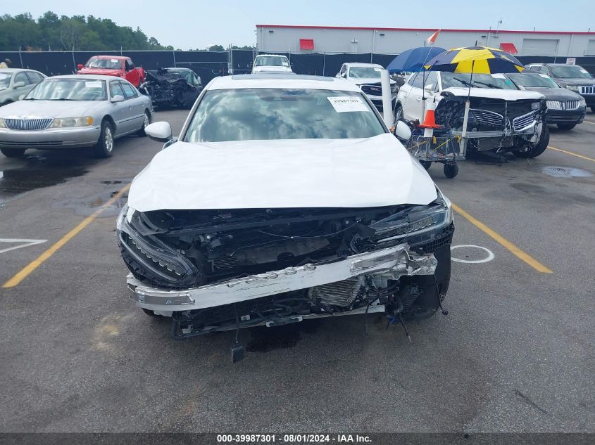 2021 Honda Accord Hybrid Touring VIN: 1HGCV3F9XMA020067 Lot: 39987301