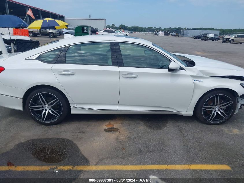 2021 Honda Accord Hybrid Touring VIN: 1HGCV3F9XMA020067 Lot: 39987301