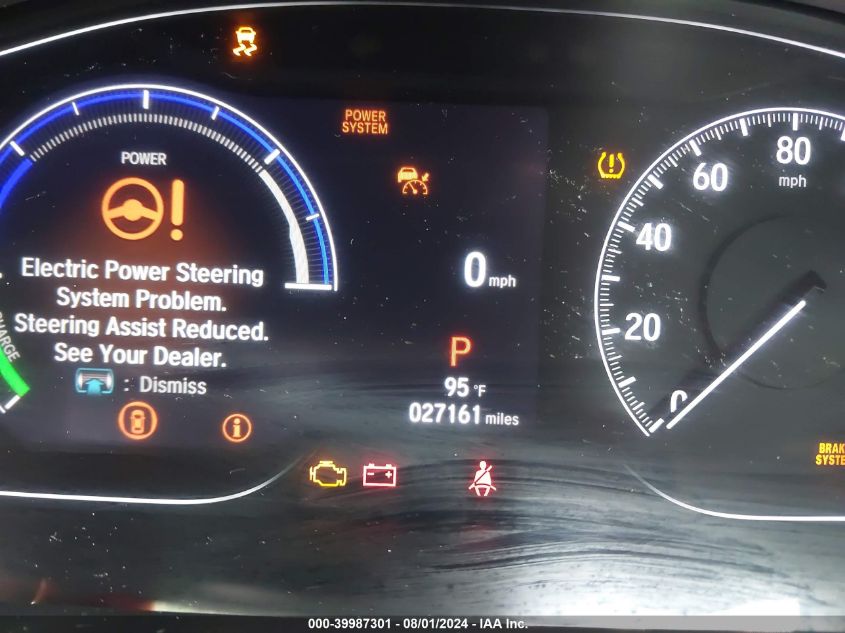 2021 Honda Accord Hybrid Touring VIN: 1HGCV3F9XMA020067 Lot: 39987301