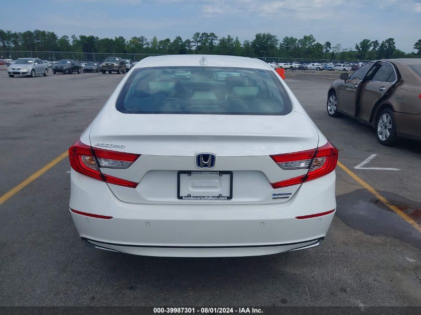 2021 Honda Accord Hybrid Touring VIN: 1HGCV3F9XMA020067 Lot: 39987301