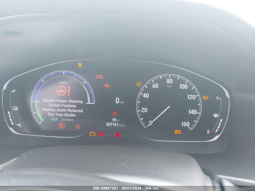 2021 Honda Accord Hybrid Touring VIN: 1HGCV3F9XMA020067 Lot: 39987301