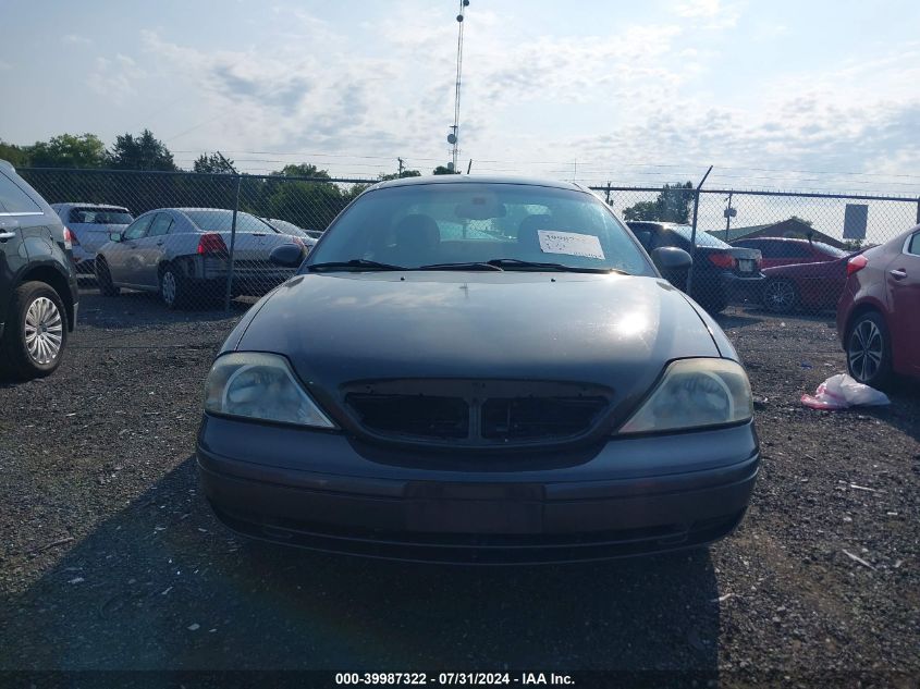 2002 Mercury Sable Gs/Gs Plus VIN: 1MEFM50U82G615306 Lot: 39987322