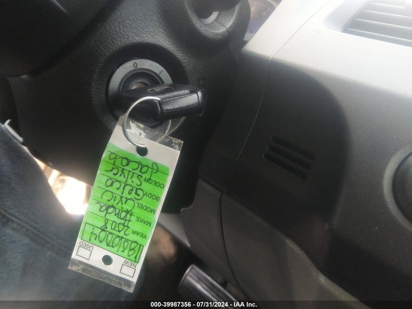 2008 Honda Civic Lx VIN: 1HGFA16518L066732 Lot: 39987356