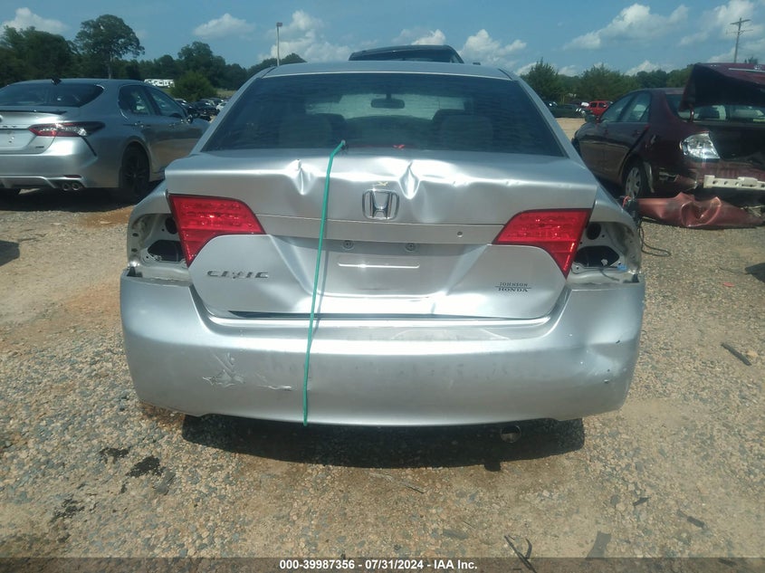 2008 Honda Civic Lx VIN: 1HGFA16518L066732 Lot: 39987356