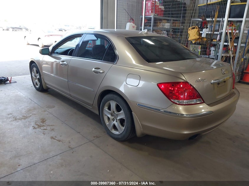 2005 Acura Rl 3.5 VIN: JH4KB16535C016239 Lot: 39987360