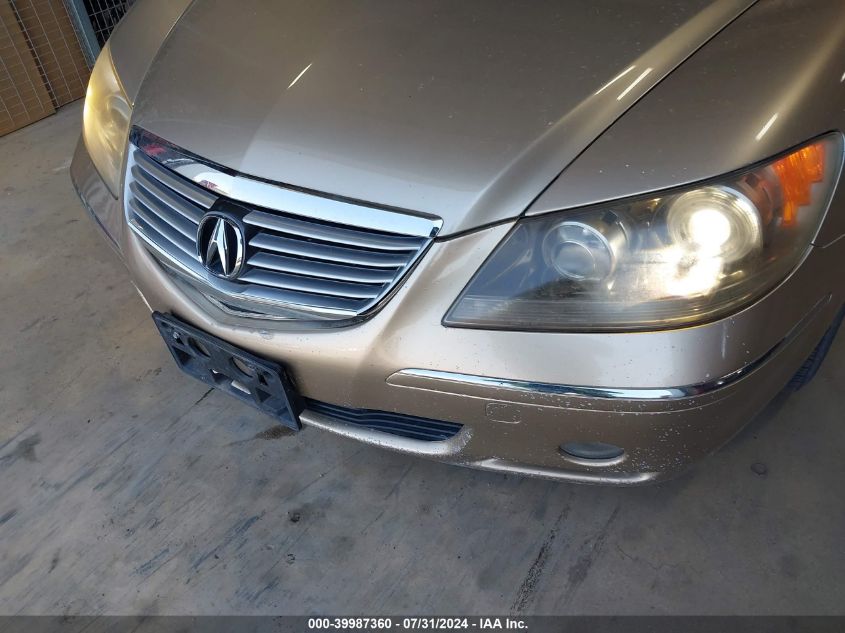 2005 Acura Rl 3.5 VIN: JH4KB16535C016239 Lot: 39987360