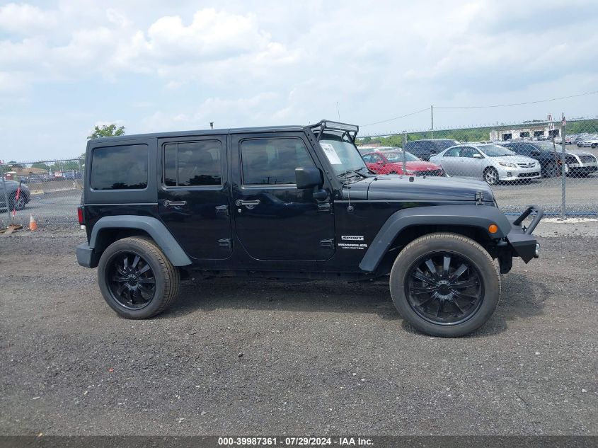 2015 Jeep Wrangler Unlimited Sport VIN: 1C4BJWDG3FL642266 Lot: 39987361