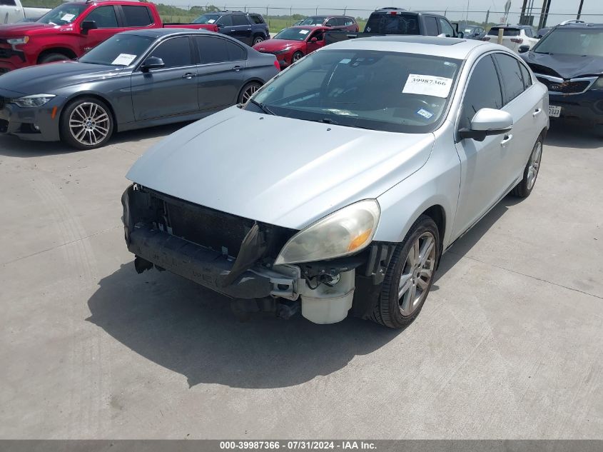 2012 Volvo S60 T5 VIN: YV1622FS7C2129039 Lot: 39987366