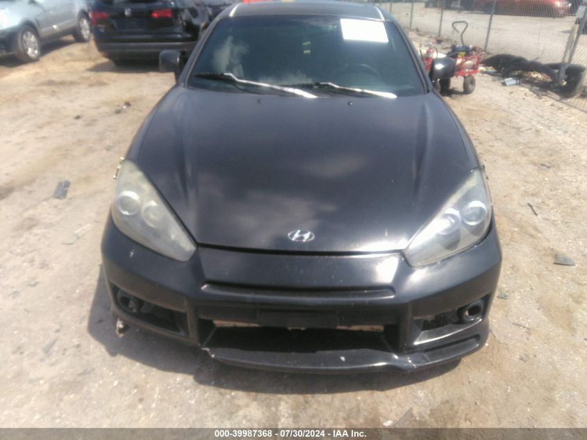 2007 Hyundai Tiburon Gs VIN: KMHHM66D27U245868 Lot: 39987368