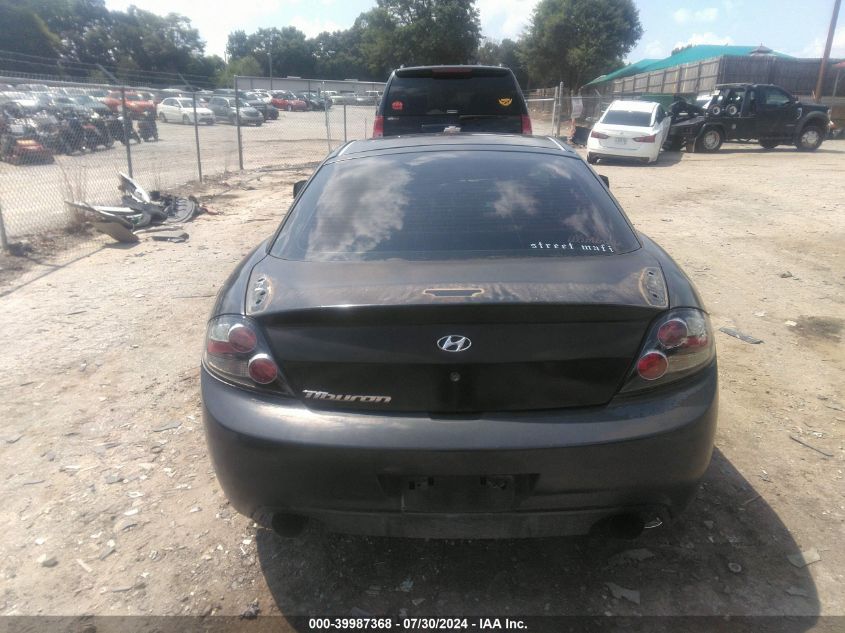 2007 Hyundai Tiburon Gs VIN: KMHHM66D27U245868 Lot: 39987368