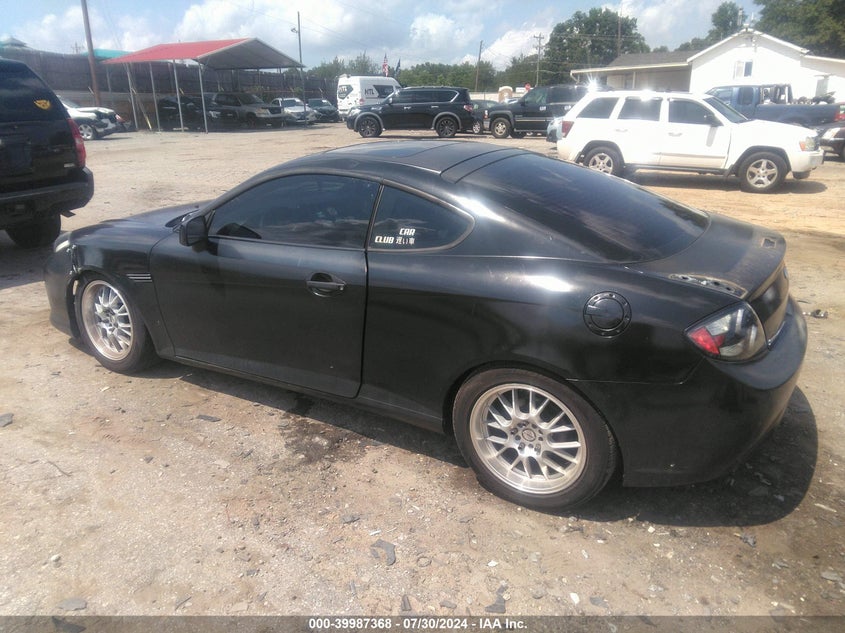 2007 Hyundai Tiburon Gs VIN: KMHHM66D27U245868 Lot: 39987368