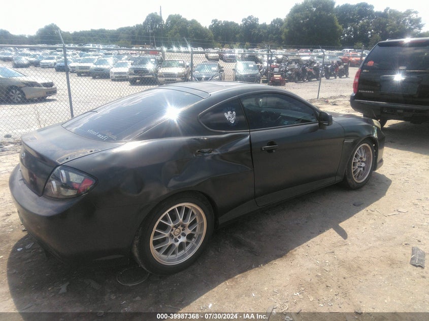 2007 Hyundai Tiburon Gs VIN: KMHHM66D27U245868 Lot: 39987368