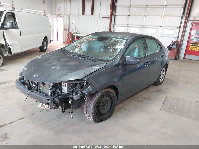 VIN 2T1BURHE7KC136524 2019 TOYOTA COROLLA LE