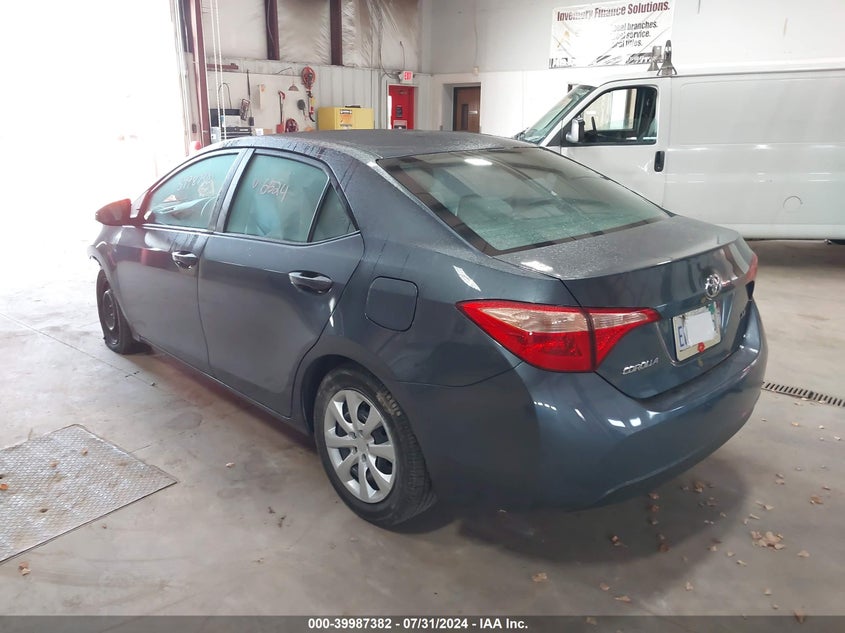 VIN 2T1BURHE7KC136524 2019 TOYOTA COROLLA LE