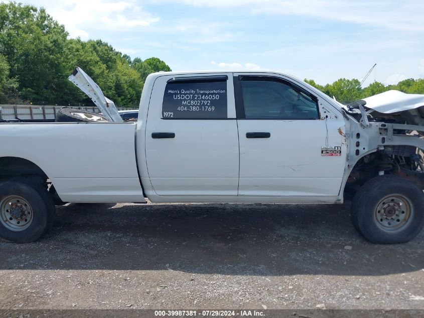 2012 Ram 2500 St VIN: 3C6UD5HL6CG229873 Lot: 39987381