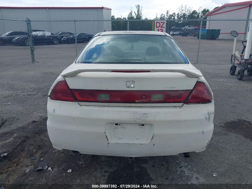 2001 Honda Accord 3.0 Ex VIN: 1HGCG225X1A031993 Lot: 39987392