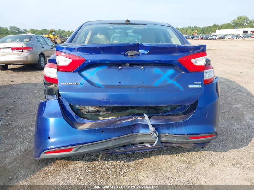 2016 Ford Fusion Se VIN: 1FA6P0HD8G5128065 Lot: 39987428