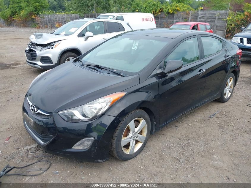 2012 Hyundai Elantra Gls (Ulsan Plant) VIN: KMHDH4AEXCU334542 Lot: 39987452