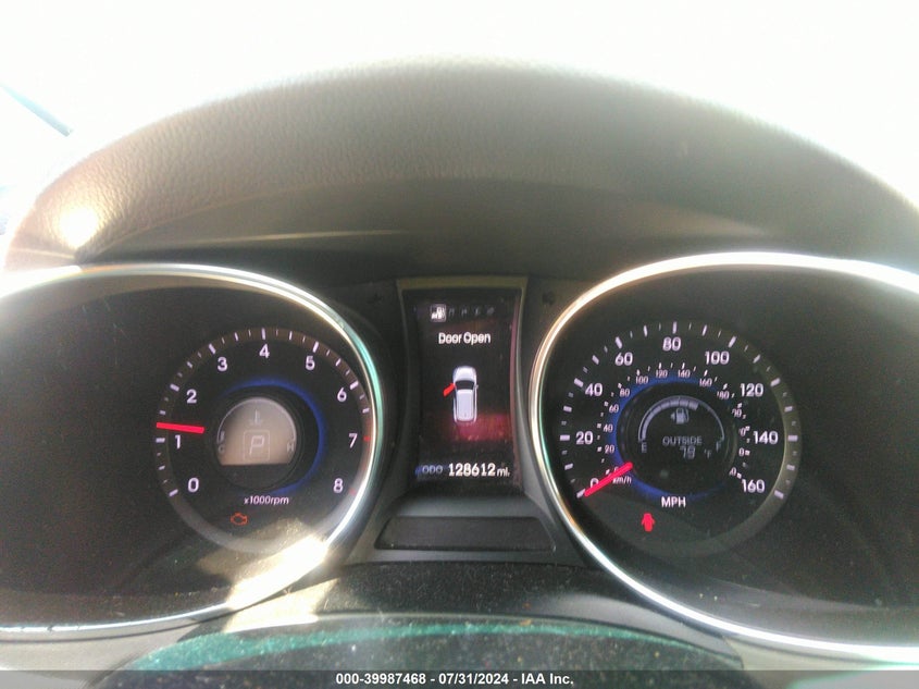 2013 Hyundai Santa Fe Sport VIN: 5XYZWDLA3DG100840 Lot: 39987468