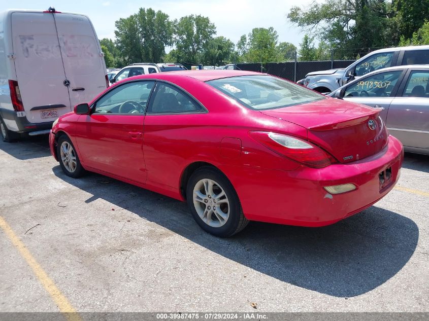 2007 Toyota Camry Solara Se VIN: 4T1CE30PX7U752638 Lot: 39987475