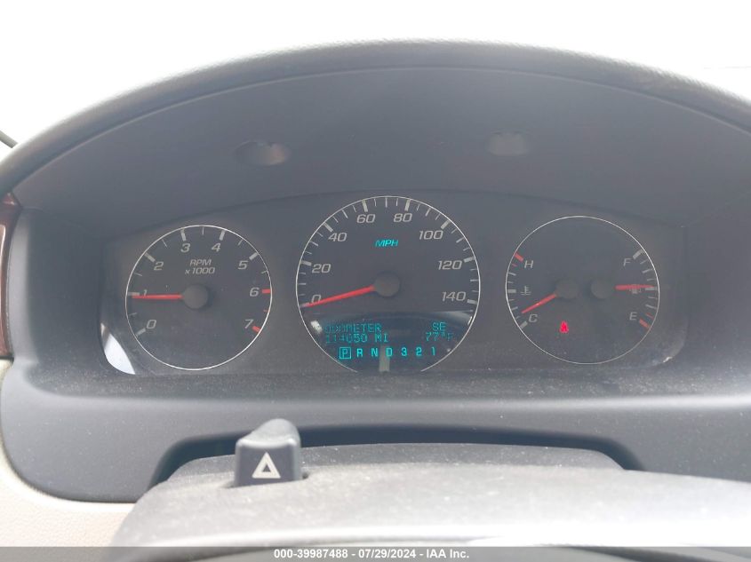 2009 Chevrolet Impala Ltz VIN: 2G1WU57M691225344 Lot: 39987488