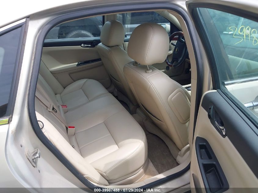 2009 Chevrolet Impala Ltz VIN: 2G1WU57M691225344 Lot: 39987488