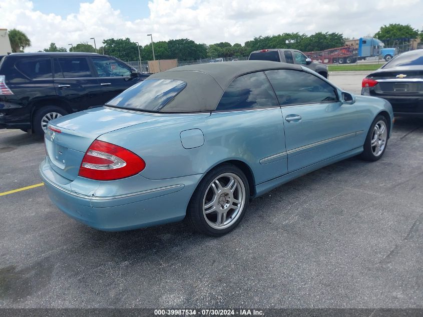 2004 Mercedes-Benz Clk 320 VIN: WDBTK65G74T020975 Lot: 39987534