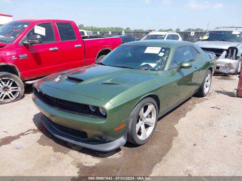 VIN 2C3CDZFJ1MH655411 2021 DODGE CHALLENGER no.2