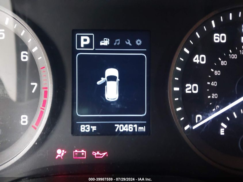 2018 Hyundai Tucson Se VIN: KM8J2CA44JU675308 Lot: 39987559