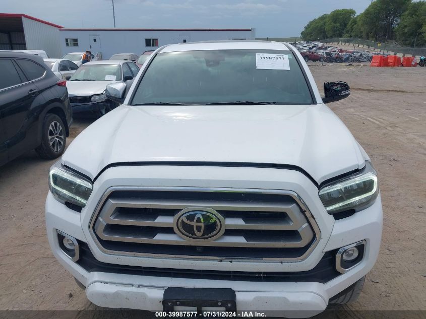 2020 Toyota Tacoma Limited VIN: 3TMGZ5AN5LM292306 Lot: 39987577