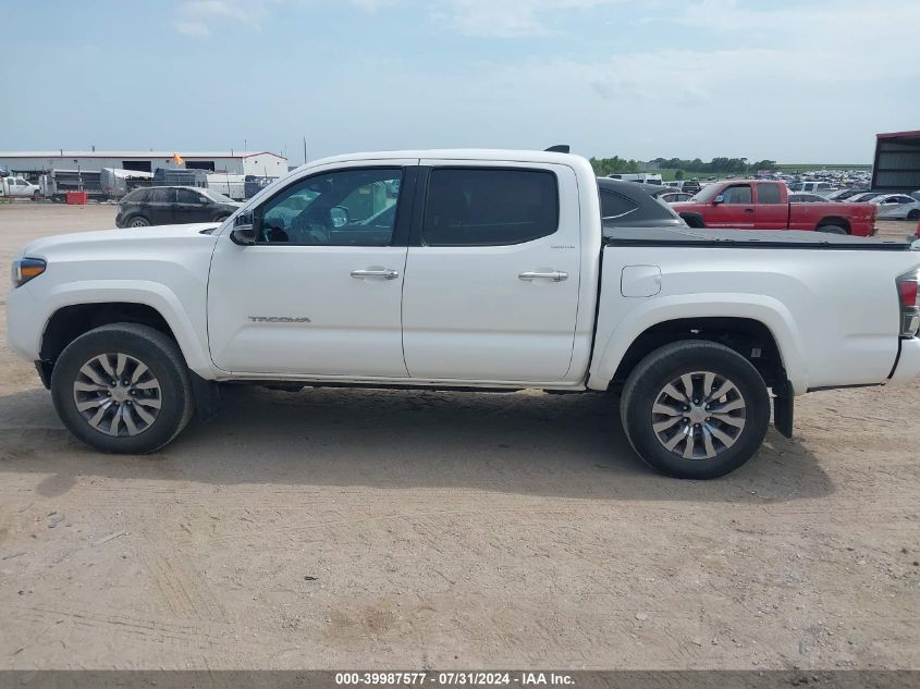 2020 Toyota Tacoma Limited VIN: 3TMGZ5AN5LM292306 Lot: 39987577