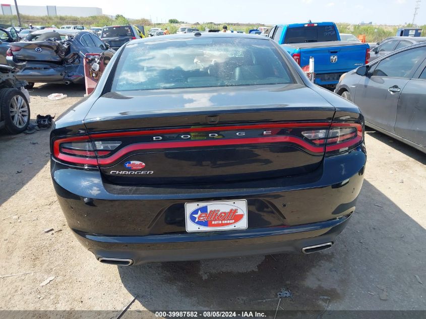 2022 Dodge Charger Sxt Rwd VIN: 2C3CDXBG1NH201742 Lot: 39987582