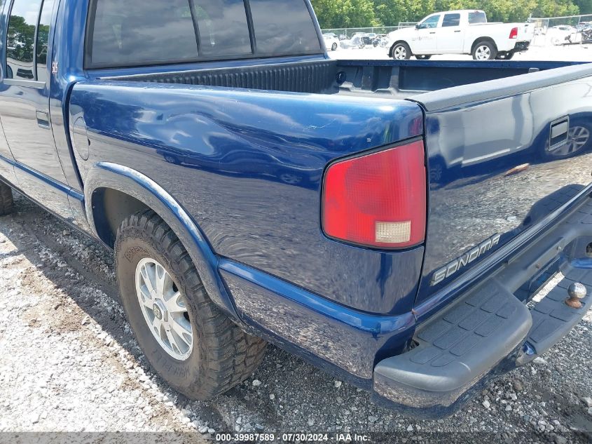 1GTDT13W22K149788 | 2002 GMC SONOMA