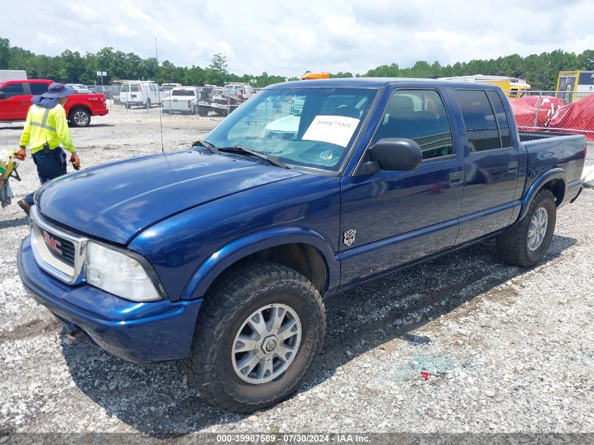 1GTDT13W22K149788 | 2002 GMC SONOMA