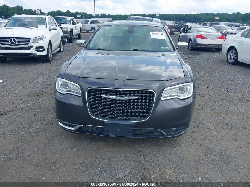 2017 Chrysler 300C VIN: 2C3CCAEG1HH565160 Lot: 39987594