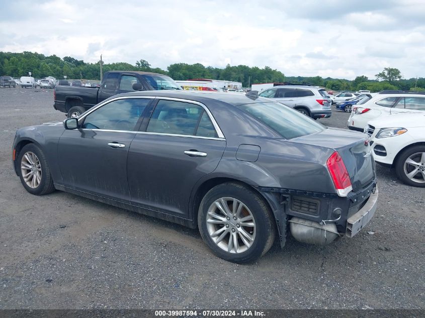 2017 Chrysler 300C VIN: 2C3CCAEG1HH565160 Lot: 39987594