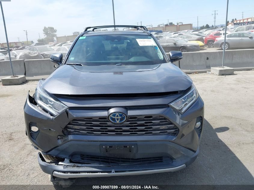 2020 Toyota Rav4 Hybrid Limited VIN: 2T3DWRFV1LW059324 Lot: 39987599