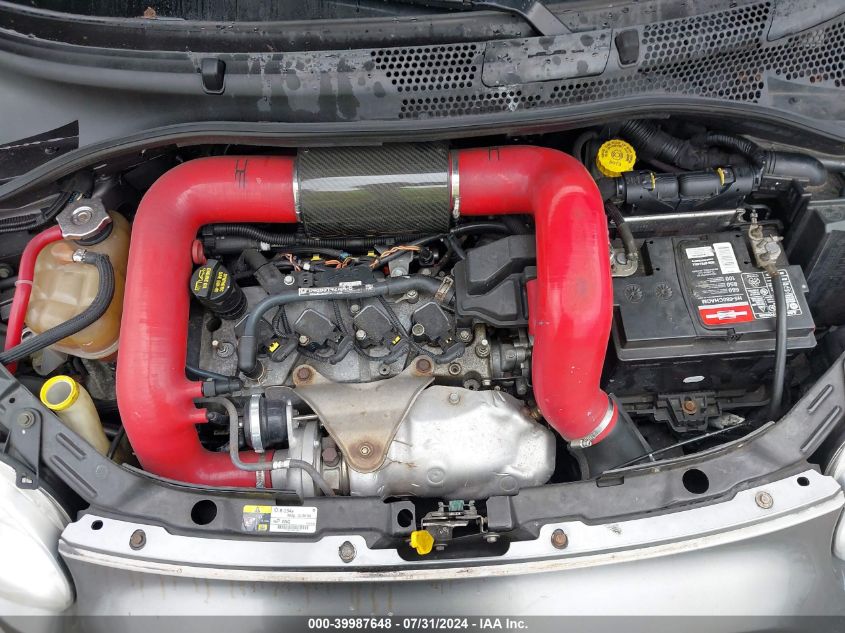 2013 Fiat 500 Abarth VIN: 3C3CFFFH9DT551603 Lot: 39987648