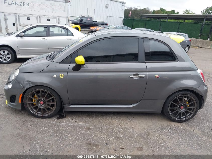 2013 Fiat 500 Abarth VIN: 3C3CFFFH9DT551603 Lot: 39987648