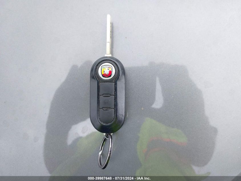 2013 Fiat 500 Abarth VIN: 3C3CFFFH9DT551603 Lot: 39987648