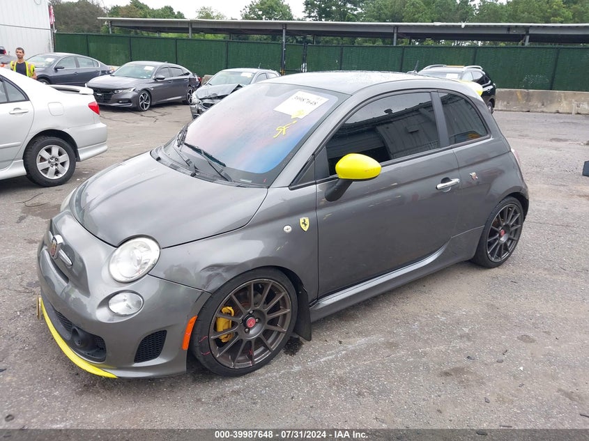 2013 Fiat 500 Abarth VIN: 3C3CFFFH9DT551603 Lot: 39987648