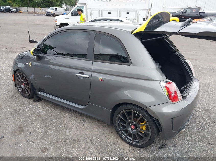 2013 Fiat 500 Abarth VIN: 3C3CFFFH9DT551603 Lot: 39987648